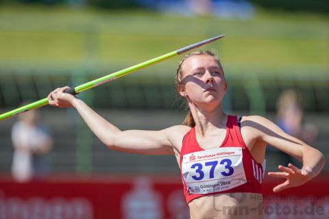 Julia Todt (SV Union Meppen); NLV+BLV Meisterschaften am 23.06.2019 im Jahnstadion, Goettingen (Niedersachsen), Foto: Michael Niederpruem