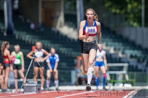 Nina Silvester (TV Jahn Schneverdingen); NLV+BLV Meisterschaften am 23.06.2019 im Jahnstadion, Goettingen (Niedersachsen), Foto: Michael Niederpruem