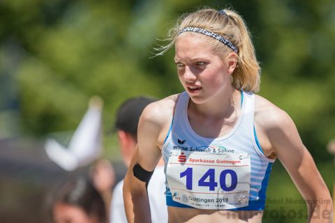 Marie Dehning (LG Celle-Land); NLV+BLV Meisterschaften am 23.06.2019 im Jahnstadion, Goettingen (Niedersachsen)