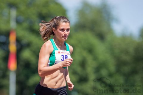 Rahel Ruedel (SV Werder Bremen); NLV+BLV Meisterschaften am 23.06.2019 im Jahnstadion, Goettingen (Niedersachsen)