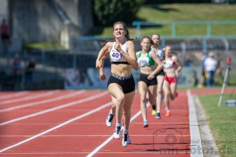 Rieke Emmrich (LC Nordhorn); NLV+BLV Meisterschaften am 23.06.2019 im Jahnstadion, Goettingen (Niedersachsen), Foto: Michael Niederpruem