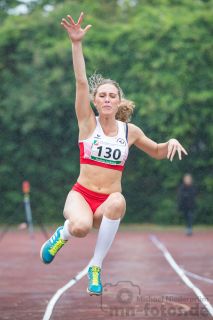 Pauline Jockweg (Weseler TV); NRW Mehrkampfmeisterschaften U20/U18/U16 am 14.07.2019 im Stadion Schulzentrum Süd, Bad Oeynhausen (Nordrhein-Westfalen)