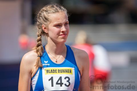 Lina Vielhaber (Nr. 143, TSV Falkensee); Norddeutsche Meisterschaften am 20.07.2019 im Erika-Fisch-Stadion, Hannover (Niedersachsen)