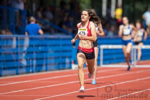 Anne Gebauer (Nr. 479, VfL Eintracht Hannover); Norddeutsche Meisterschaften am 20.07.2019 im Erika-Fisch-Stadion, Hannover (Niedersachsen)