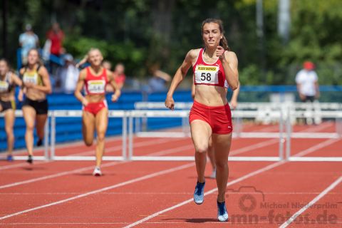 Lena Seifert (Nr. 58, LG Nord Berlin); Norddeutsche Meisterschaften am 20.07.2019 im Erika-Fisch-Stadion, Hannover (Niedersachsen)