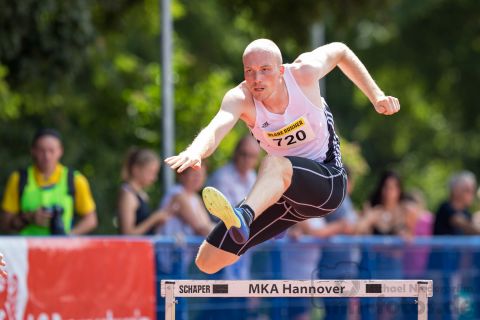 Falk Petzold (Nr. 720, THW Kiel); Norddeutsche Meisterschaften am 20.07.2019 im Erika-Fisch-Stadion, Hannover (Niedersachsen)