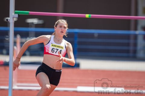 Meike Haiduk (Nr. 674, LG Neumuenster); Norddeutsche Meisterschaften am 20.07.2019 im Erika-Fisch-Stadion, Hannover (Niedersachsen)