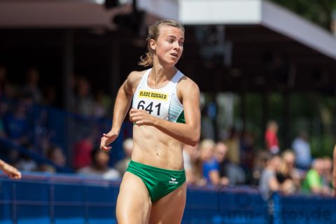 Pernilla Kramer (Nr. 641, VfL Wolfsburg); Norddeutsche Meisterschaften am 20.07.2019 im Erika-Fisch-Stadion, Hannover (Niedersachsen)