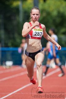 Wiebke Griephan (Nr. 287, LAV Ribnitz-Damgarten/Sanitz); Norddeutsche Meisterschaften am 20.07.2019 im Erika-Fisch-Stadion, Hannover (Niedersachsen)
