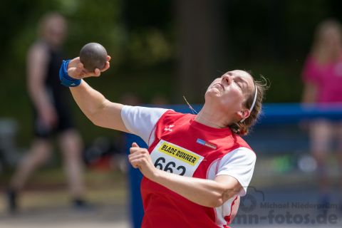 Svenja Schumann (Nr. 662, Kaltenkirchener TS); Norddeutsche Meisterschaften am 20.07.2019 im Erika-Fisch-Stadion, Hannover (Niedersachsen)
