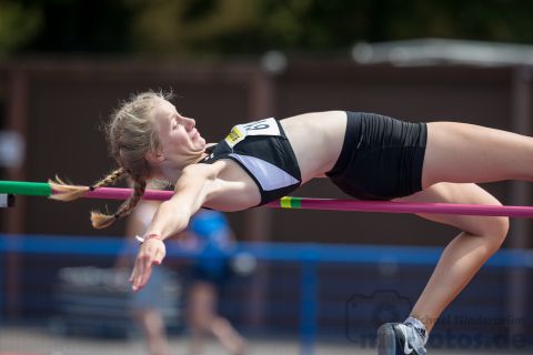 Elena Meyer (LG Uplengen); Norddeutsche Meisterschaften am 20.07.2019 im Erika-Fisch-Stadion, Hannover (Niedersachsen)