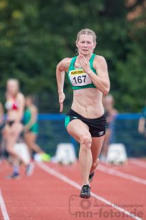 Sandra Dinkeldein (Nr. 167, SV Werder Bremen); Norddeutsche Meisterschaften am 20.07.2019 im Erika-Fisch-Stadion, Hannover (Niedersachsen)