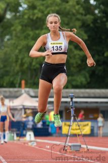 Laura-Marie Roggisch (Nr. 135, SV Leonardo-da-Vinci Nauen); Norddeutsche Meisterschaften am 20.07.2019 im Erika-Fisch-Stadion, Hannover (Niedersachsen)