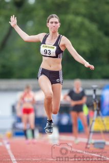 Verena-Aimée Mueller (Nr. 93, SCC Berlin); Norddeutsche Meisterschaften am 20.07.2019 im Erika-Fisch-Stadion, Hannover (Niedersachsen)