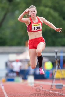 Vivien Budek (Nr. 130, SC Potsdam); Norddeutsche Meisterschaften am 20.07.2019 im Erika-Fisch-Stadion, Hannover (Niedersachsen)
