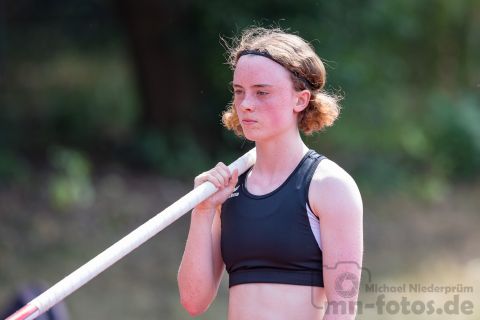Janne Ohrt (Nr. 684, MTSV Hohenwestedt); Norddeutsche Meisterschaften am 20.07.2019 im Erika-Fisch-Stadion, Hannover (Niedersachsen)