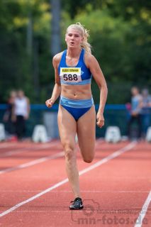 Lara Siemer (Nr. 588, Rukeli Trollmann e. V.); Norddeutsche Meisterschaften am 20.07.2019 im Erika-Fisch-Stadion, Hannover (Niedersachsen)