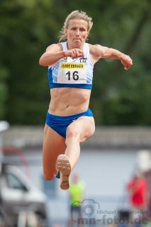 Sandra Kramer (Nr. 16, LAC BERLIN); Norddeutsche Meisterschaften am 20.07.2019 im Erika-Fisch-Stadion, Hannover (Niedersachsen)