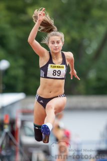 Claudia Hillenhagen (Nr. 89, SCC Berlin); Norddeutsche Meisterschaften am 20.07.2019 im Erika-Fisch-Stadion, Hannover (Niedersachsen)