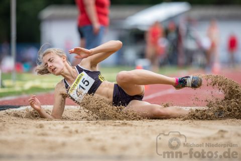 Friederike Altmann (Nr. 415, LG Goettingen); Norddeutsche Meisterschaften am 20.07.2019 im Erika-Fisch-Stadion, Hannover (Niedersachsen)