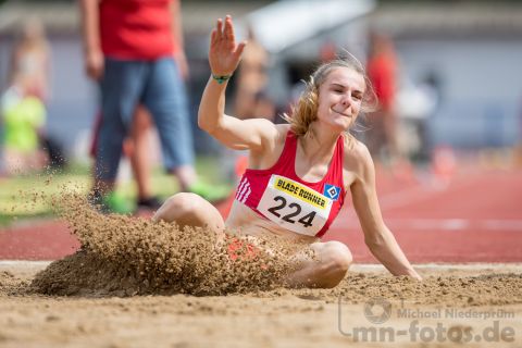 Malina Reichert (Nr. 224, Hamburger SV); Norddeutsche Meisterschaften am 20.07.2019 im Erika-Fisch-Stadion, Hannover (Niedersachsen)