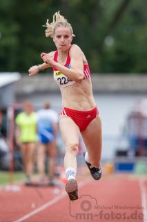 Malina Reichert (Nr. 224, Hamburger SV); Norddeutsche Meisterschaften am 20.07.2019 im Erika-Fisch-Stadion, Hannover (Niedersachsen)