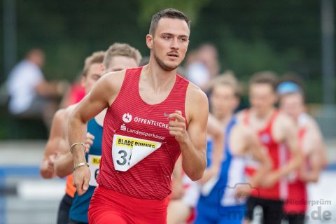 Julius Lawnik (LG Braunschweig); Norddeutsche Meisterschaften am 20.07.2019 im Erika-Fisch-Stadion, Hannover (Niedersachsen)