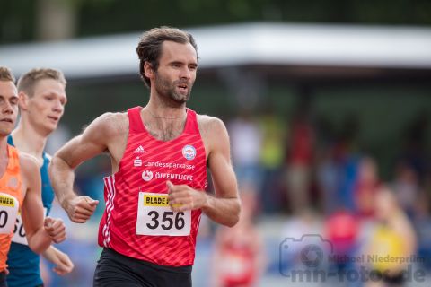 Viktor Kuk (Nr. 356, LG Braunschweig); Norddeutsche Meisterschaften am 20.07.2019 im Erika-Fisch-Stadion, Hannover (Niedersachsen)