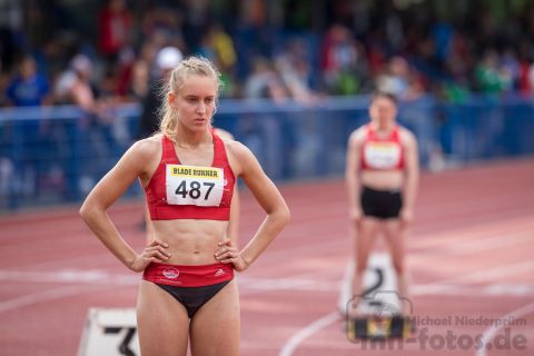 Svenja Pape (Nr. 487, VfL Eintracht Hannover); Norddeutsche Meisterschaften am 20.07.2019 im Erika-Fisch-Stadion, Hannover (Niedersachsen)