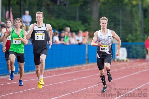 Lars Brandt (Nr. 685, MTV Heide); Norddeutsche Meisterschaften am 20.07.2019 im Erika-Fisch-Stadion, Hannover (Niedersachsen)