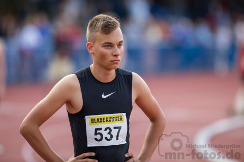 Finn Baehr (Nr. 537, LG Nordharz); Norddeutsche Meisterschaften am 20.07.2019 im Erika-Fisch-Stadion, Hannover (Niedersachsen)