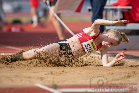 Marie Goetting (Nr. 528, SV Molbergen); Norddeutsche Meisterschaften am 21.07.2019 im Erika-Fisch-Stadion, Hannover (Niedersachsen)