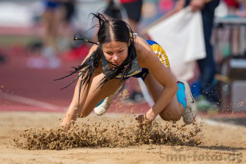 Ellefair Grawe (Nr. 282, HSG Universitaet Greifswald); Norddeutsche Meisterschaften am 21.07.2019 im Erika-Fisch-Stadion, Hannover (Niedersachsen)