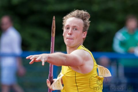Paul Anton Temme (Nr. 670, LG Flensburg); Norddeutsche Meisterschaften am 21.07.2019 im Erika-Fisch-Stadion, Hannover (Niedersachsen)
