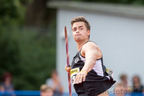 Jakob Nauck (SC DHfK Leipzig); Norddeutsche Meisterschaften am 21.07.2019 im Erika-Fisch-Stadion, Hannover (Niedersachsen)