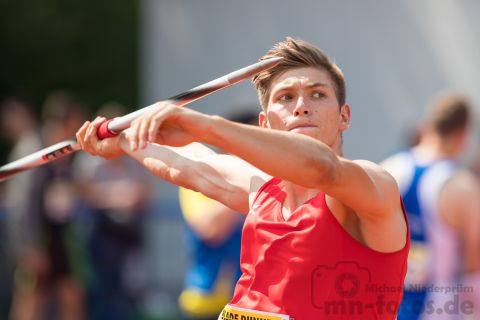 Wilhelm Paproth (Nr. 110, LG Prignitz); Norddeutsche Meisterschaften am 21.07.2019 im Erika-Fisch-Stadion, Hannover (Niedersachsen)