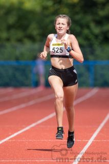 Marit Schute (Nr. 525, LAV Meppen); Norddeutsche Meisterschaften am 21.07.2019 im Erika-Fisch-Stadion, Hannover (Niedersachsen)