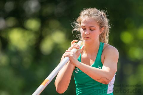 Stina Seidler (Nr. 172, SV Werder Bremen); Norddeutsche Meisterschaften am 21.07.2019 im Erika-Fisch-Stadion, Hannover (Niedersachsen)