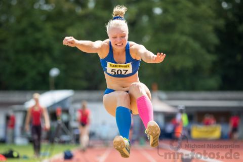 Soraya Jordan (Nr. 507, MTV Hondelage); Norddeutsche Meisterschaften am 21.07.2019 im Erika-Fisch-Stadion, Hannover (Niedersachsen)