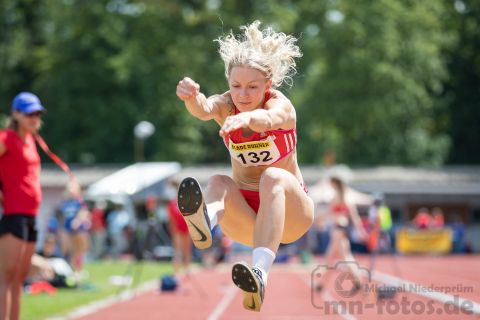 Stefanie Kuhl (Nr. 132, SC Potsdam); Norddeutsche Meisterschaften am 21.07.2019 im Erika-Fisch-Stadion, Hannover (Niedersachsen)