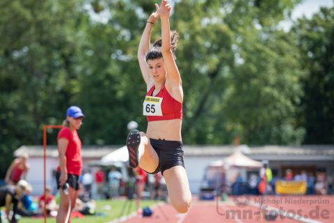 Marijana Herrmann (Nr. 65, Neukoellner SF); Norddeutsche Meisterschaften am 21.07.2019 im Erika-Fisch-Stadion, Hannover (Niedersachsen)