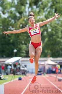 Caroline Joyeux (Nr. 52, LG Nord Berlin); Norddeutsche Meisterschaften am 21.07.2019 im Erika-Fisch-Stadion, Hannover (Niedersachsen)