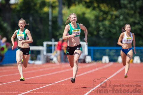 Sandra Dinkeldein (Nr. 167, SV Werder Bremen); Norddeutsche Meisterschaften am 21.07.2019 im Erika-Fisch-Stadion, Hannover (Niedersachsen)