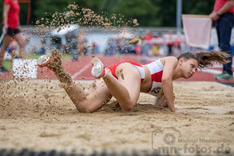Caroline Joyeux (Nr. 52, LG Nord Berlin); Norddeutsche Meisterschaften am 21.07.2019 im Erika-Fisch-Stadion, Hannover (Niedersachsen)