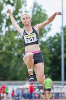 Tiffany Eidner (Nr. 757, Bad Lobensteiner TC); Norddeutsche Meisterschaften am 21.07.2019 im Erika-Fisch-Stadion, Hannover (Niedersachsen)