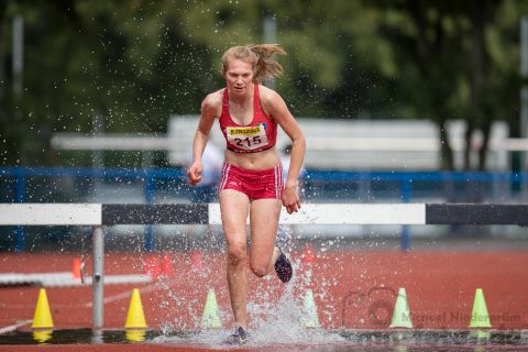 Lara Brunner (Nr. 215, Hamburger SV); Norddeutsche Meisterschaften am 21.07.2019 im Erika-Fisch-Stadion, Hannover (Niedersachsen)