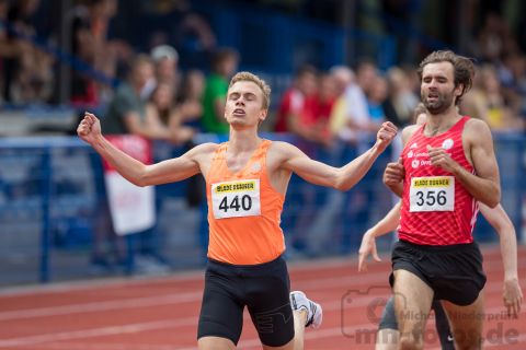 René Menzel (Nr. 440, Hannover Athletics); Norddeutsche Meisterschaften am 21.07.2019 im Erika-Fisch-Stadion, Hannover (Niedersachsen)