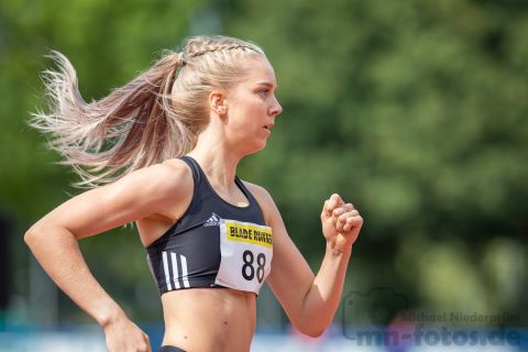 Jennifer C. Hauke (Nr. 88, SCC Berlin); Norddeutsche Meisterschaften am 21.07.2019 im Erika-Fisch-Stadion, Hannover (Niedersachsen)
