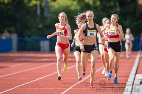 Jennifer C. Hauke (Nr. 88, SCC Berlin); Norddeutsche Meisterschaften am 21.07.2019 im Erika-Fisch-Stadion, Hannover (Niedersachsen)