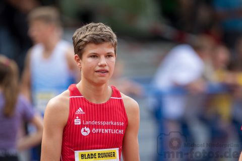Tim Alexander Zappe (Nr. 368, LG Braunschweig); Norddeutsche Meisterschaften am 21.07.2019 im Erika-Fisch-Stadion, Hannover (Niedersachsen)